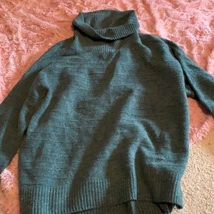 Green sweater